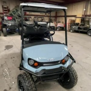 New 2023 E-Z-GO Express S4 Gas Platinum Golf Cart